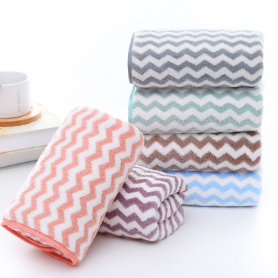 Combo  5 cái khăn lau mặt lông cừu Hàn Quốc .50 x 30cm ,  kẻ sọc nhiều màu ,  được cuộn tròn , sợi bông mềm mại cao cấp dùng rất tiện dụng 