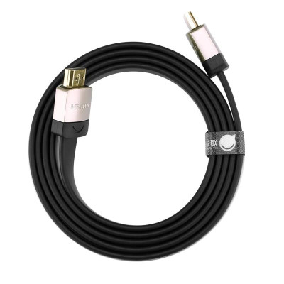 Ugreen UG10263HD123TK 5M màu Đen Cáp tín hiệu HDMI chuẩn 2.0 cáp dẹt đầu bọc hợp kim - HÀNG CHÍNH HÃNG