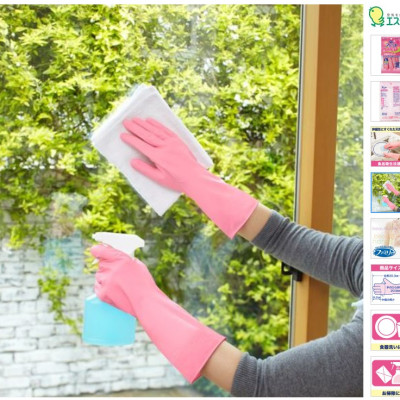 Set găng tay cao su tự nhiên mềm Shaldan hàng nội địa Nhật Bản