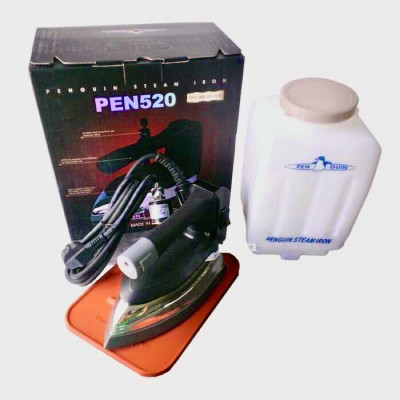 Bàn ủi hơi nước công nghiệp Korea Pelican Pen 520 + tặng mặt nạ SH 520- Hàng nhập khẩu