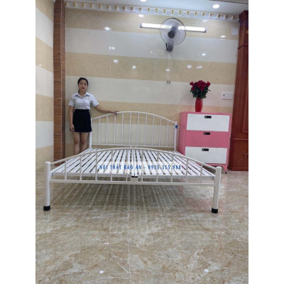 Giường sắt Kiểu Cổ Điển 1MX2M 