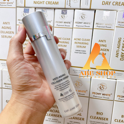 Tinh Chất PEONY WHITE Collagen - Anti Aging - Giảm Nám - Trắng Da - Chống Dị Ứng - Chống Giãn Mao Mạch 40-45ml