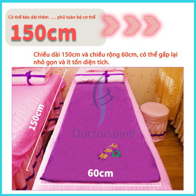 Thảm ngải cứu đông y.Đệm ngải cứu điện sưởi ấm giảm đau vai gáy, thắt lưng, xương khớp