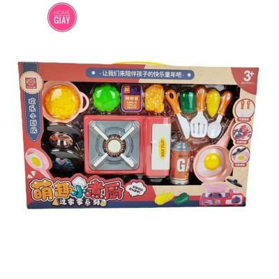 Bộ Đồ Chơi Nấu Ăn Cho Bé 16 Chi Tiết – Trò Chơi Sáng Tạo, Phát Triển Kỹ Năng