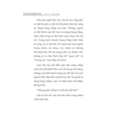 Họp Ít - Làm Nhiều