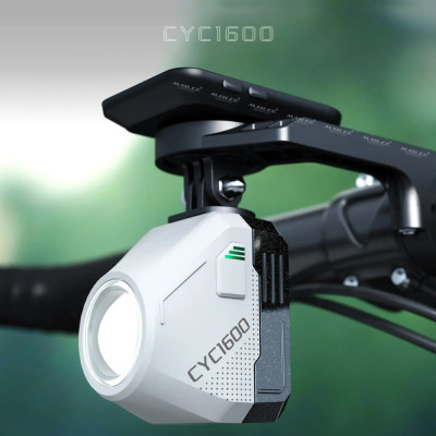 Đèn Xe Đạp Trước CYC 1600 Lumens Chống Chói Có kèm Remote và Giá đỡ, thời gian sử dụng lên đến 11h (tùy chế độ) Đi Đêm Địa Hình Có pha/cos - Mai Lee