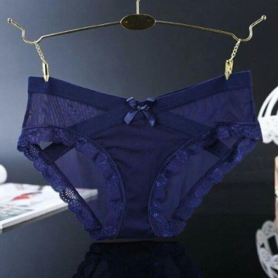 Combo 5 quần lót ren lưới , quần lót cạp chéo sexy giao màu ngẫu nhiên