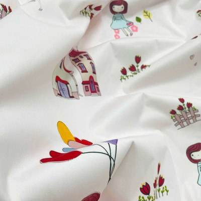 Ga chống thấm cho bé gái LoveMama mềm mại thoáng mát, không nóng chính hãng loại 1