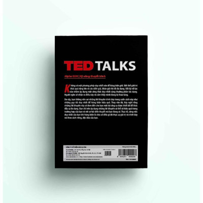 Sách Hùng biện kiểu TED 1 - Bí quyết diễn thuyết trước đám đông "chuẩn" TED - Alphabooks - BẢN QUYỀN