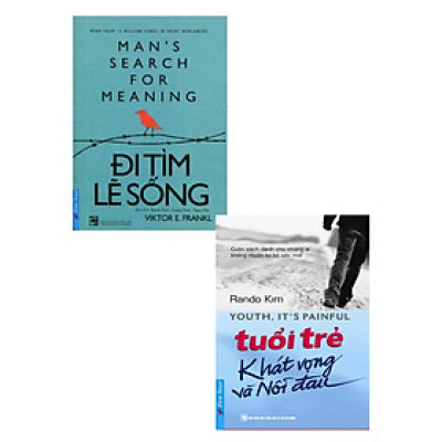 Combo Tuổi Trẻ Khát Vọng Và Nỗi Đau + Đi Tìm Lẽ Sống (Bộ 2 Cuốn) _FN