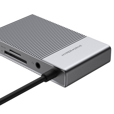 CỔNG CHUYỂN Hyper HyperDrive GEN2 6-IN-1 FOR MACBOOK, IPAD PRO 2018-2020, PC & DEVICES - Hàng chính hãng