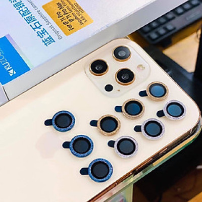 Bộ Vòng Kim Cương Bảo Vệ Camera Dành Cho iPhone 12Pro - 12Pro Max (Bộ 3 Vòng) - Chính Hãng Kuzoom - Chống Bụi Và Mờ Camera - Siêu Xịn Xò Và Sang Chảnh - [ HOT TREND 2021 ] - Hàng Chính Hãng