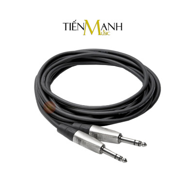 Dây Cáp Loa Kiểm Âm Hosa Pro Balanced Rean by Neutrik 2 Đầu 6ly Stereo TRS HSS-001.5, HSS-003, HSS-005, HSS-010 Studio Monitor Cable Hàng Chính Hãng