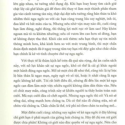 Kẻ Khôn Cũng Có Khi Khờ