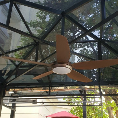 Quạt Trần Có Đèn LED,6 Cấp  Độ Gió, 3 Chế Độ Đèn LED