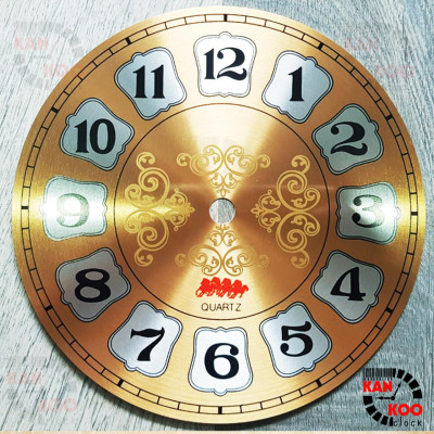 Mặt số Bông đồng hồ treo tường bằng nhôm đường kính 20cm (D20), mã số MS-B20