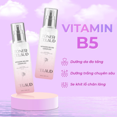 Combo 2 nước hoa hồng làm dịu da và cân bằng độ pH Toner Celaud