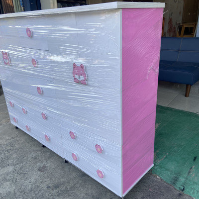 Tủ áo dễ thương trẻ em hình mèoJuno Sofa ngang 1m6 x Cao 1m25 x sâu 45 cm