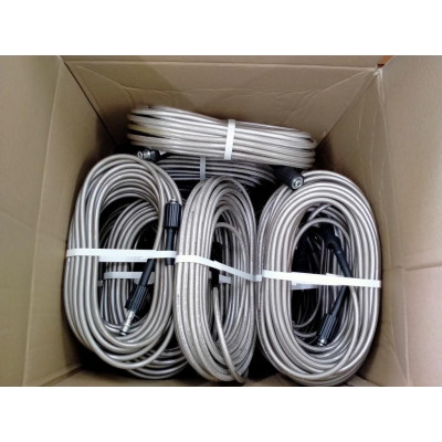 [Freeship]Dây xịt rửa xe HIỆU HTC LOẠI 10M,HTC6511-10W2 từ nhựa PVC áp lực cao 420 bar( 6090PSI),ĐK 6.5*11mmm