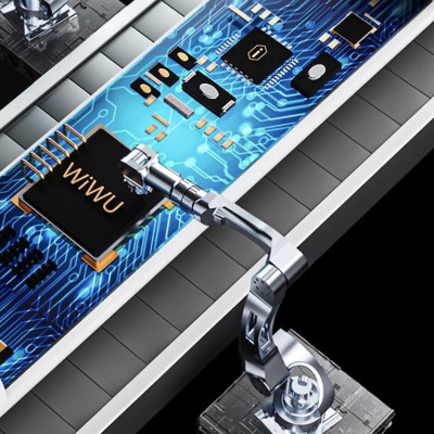 Bút Cảm Ứng Wiwu Pencil W Dành Cho iPad Pro và các dòng iPad / iPad Mini Có Sạc Không Dây Từ Tính, Có Chỉ Báo Pin Trên Thân Bút  hỗ trợ viết vẽ nghiêng hơn 60 độ, chống tì tay, trang bị nam châm hít vào iPad - Hàng Chính Hãng