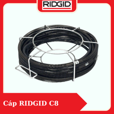 Phụ Kiện Thông Tắc Đường Ống Cáp RIDGID C8 (62270) Phù Hợp Với Máy K50 và K60SP Số 1 Tại Mỹ - Hàng Chính Hãng