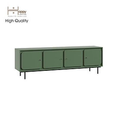 [Happy Home Furniture] SWEETY , Tủ TV 4 cánh mở - chân sắt , 180cm x 40cm x 56cm ( DxRxC), KTV_017