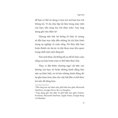 The PARA Method - Phương Pháp Tổ Chức Thông Tin Trong Công Việc