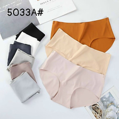 Combo 5 Quần Lót Nữ Su Đúc Trơn Cao Cấp Mã 5033A – Seamless, Co Giãn 4 Chiều, Mặc Như Không Mặc