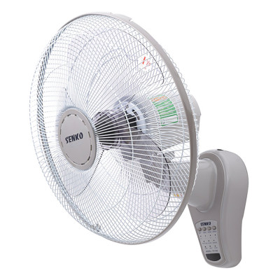 Quạt Treo Tường Điều Khiển Từ Xa Senko TR1428 (Remote) - Xám - Hàng chính hãng