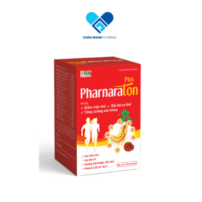 Viên uống bồi bổ sức khóe Pharnaraton Plus DHT - Hỗ Trợ Giảm Căng Thẳng & Mệt Mỏi - Châu Ngân Pharma