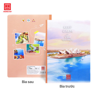 Vở kẻ ngang 72 trang Sao mai sắc màu 1634 (20 quyển) - Giao mẫu ngẫu nhiên