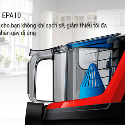 Máy Hút Bụi Philips FC9351 (1900W) - Đỏ - Hàng chính hãng