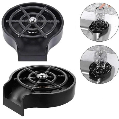 [Tặng dây cấp INOX] Khay Rửa Ly Dụng Cụ Rửa Ly Cốc Siêu Nhanh - Quầy Bar, Quán Coffee, Gia Đình