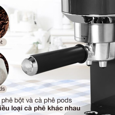 Máy pha cafe Delonghi EC785.GY - Hàng Chính Hãng