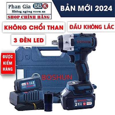[chính hãƞg] Máy chuyên vít Boshun BS-CV380NCP , Không chổi than, Pin 10 cell, Sản phẩm bảo hành chính hãƞg.