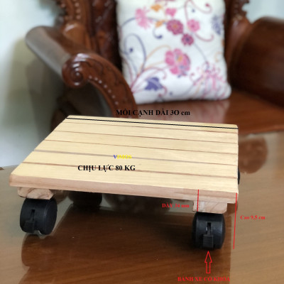 Kệ nâng chậu cây di động, đế đỡ chậu hoa  VIMOS 