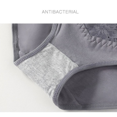 COMBO 5 QUẦN COTTON PHỐI REN LƯNG CAO ÔM BỤNG 86041