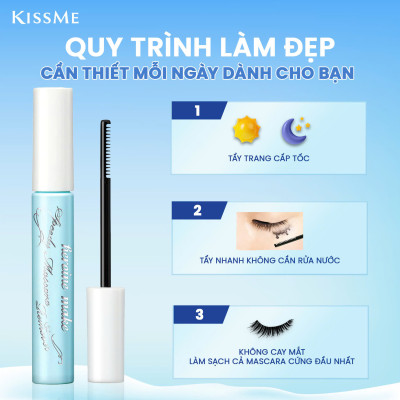 Mascara Tẩy Trang Mi Kissme Heroine Make 6.6 mL (Không Vỏ Hộp)