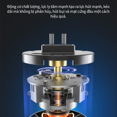 Máy hút bụi ga giường Tski TS-HC01 diệt bọ ve, nấm mốc, hút sạch bụi mịn và khử trùng bề mặt khi đang hút - Hàng chính hãng