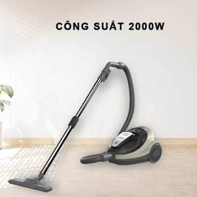 Máy hút bụi dạng hộp Hitachi CV-SF20 24CV-LBR công suất 2000W, xuất xứ Thái Lan - hàng chính hãng