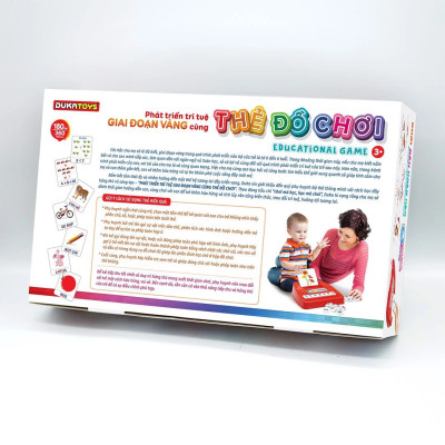  Phát Triển Trí Tuệ Giai Đoạn Vàng Cùng Thẻ Đồ Chơi DK81090