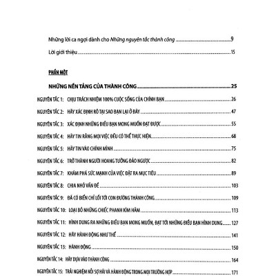 Những Nguyên Tắc Thành Công (Tái Bản)