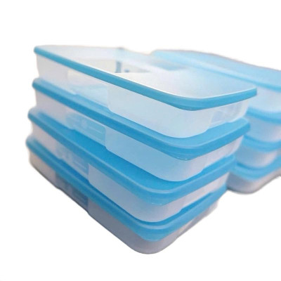 [KoSuyTu] Set 4 Hộp TUP Đông Dạng Dẹt 650ml/Hộp - Hộp Nhựa Bảo Quản Thực Phẩm TUP