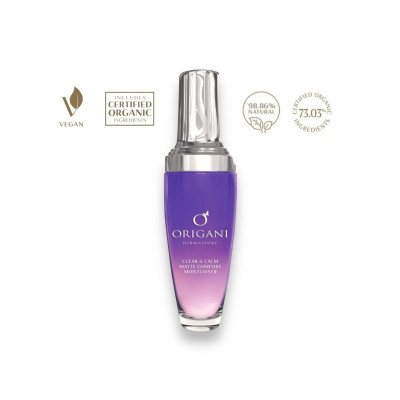 Kem Dưỡng Ẩm - Origani Dermassure Clear & Calm Matte Comfort Moisturiser - Có Chứng Nhận Hữu Cơ - Xuất Xứ Úc - Cung Cấp Ẩm Dưỡng Ẩm Cho Da