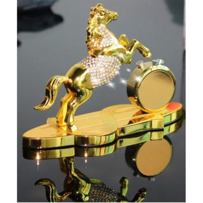 Tượng Ngựa Mã Đáo Đính Đá Trang Trí Taplo Xe Ô Tô | Tượng Ngựa Mã Đáo Đính Đá Sang Trọng Trang Trí Bàn Làm Việc, Taplo Xe Ô Tô Phong Thủy