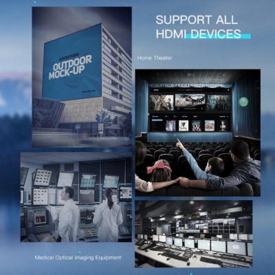 Ugreen UG50717HD132TK 10M màu Đen Cáp tín hiệu HDMI chuẩn 2.0 sợi quang cao cấp - HÀNG CHÍNH HÃNG