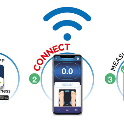 Cân Điện Tử Sức Khoẻ Thông Minh LAICA PS7015 - ITALY - Cân Đo 6 Chỉ Số Cơ Thể