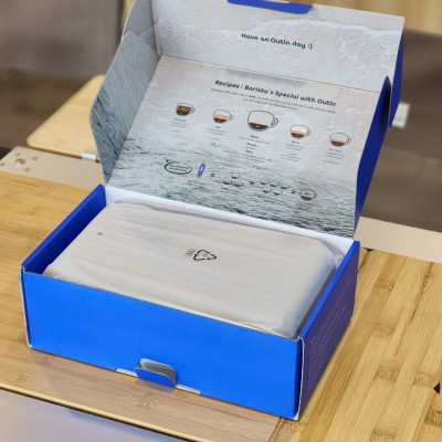 [Hàng chính hãng] Set máy pha cà phê điện cầm tay Outin Nano Portable Espresso Machine màu Ocean Blue (Phiên bản giới hạn)