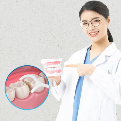 SET Hộp 50 Tăm Chỉ Nha Khoa Chất Lượng Cao, Vệ sinh Răng Miệng Sạch Sẽ, Răng Chắc Khỏe, An Toàn, Tiện Lợi. TakyHome 7035