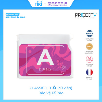 [TẶNG 5 TÚI PV ZIP] Thực Phẩm Sức Khoẻ BR+A | V Alphabet - Hỗ trợ trí não & Chống oxy hoá - PROJECT V - Xuất xứ Pháp, Hàng Chính Hãng